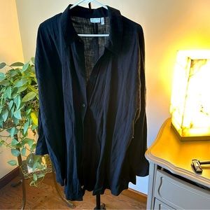 ASOS women’s oversized beach shirt